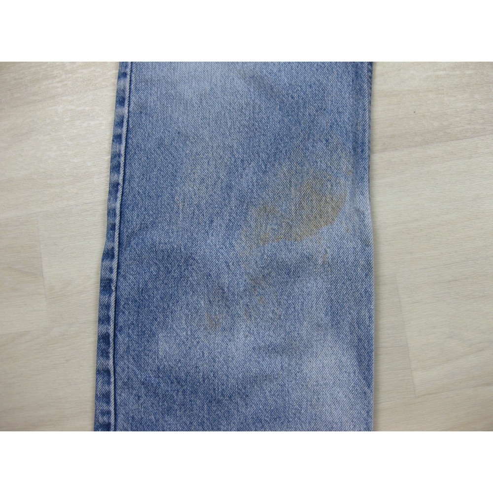 Vintage Y2K Levis 517 Cowboy Cut Jeans Mens (33x30) Distressed Saddleman Bootcut - Picture 5 of 14
